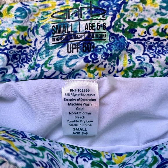 EUC Garb Girls’ matching Kinsley Sleeveless Golf Polo and Eve Golf Skort Age 5-6 - Picture 3 of 7